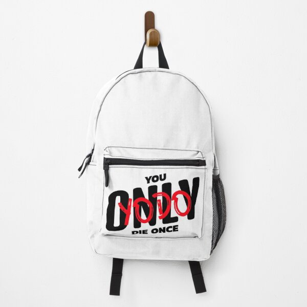 Item preview, You Only Die Once- Live Life in Full Bloom designed and sold by SAVWIS.