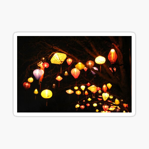 Paper Lanterns Sticker