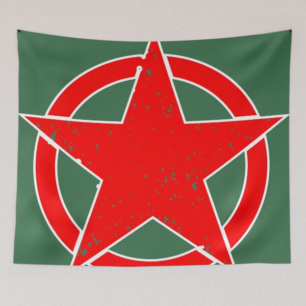 Item preview, RED STAR WORN designed and sold by Bitxeja.