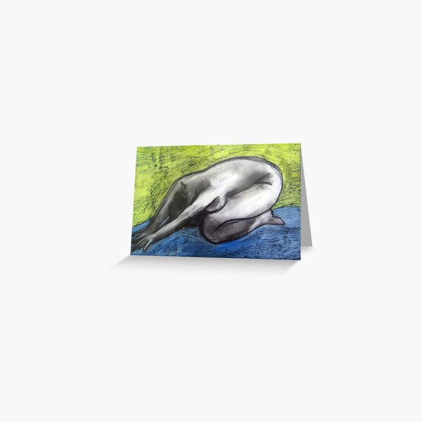 Getting into Yoga Greeting Card