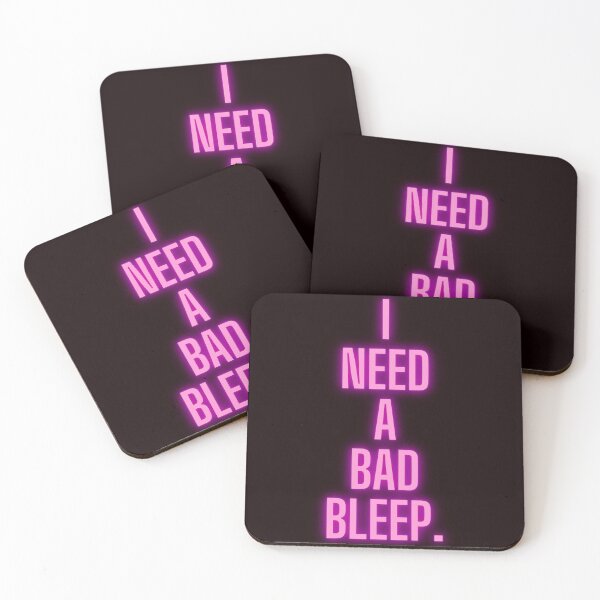 Item preview, (Pink Neon) I need a bad bleep. designed and sold by Christopher Rodriguez.