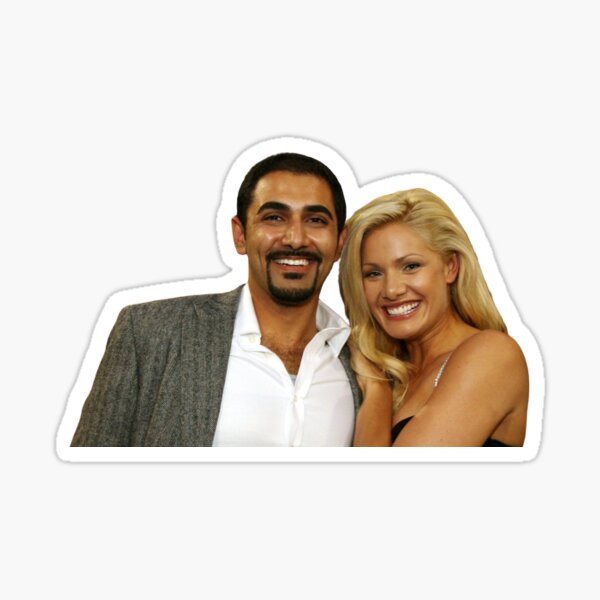 Janelle Pierzina and Kaysar Ridha Big Brother Sticker