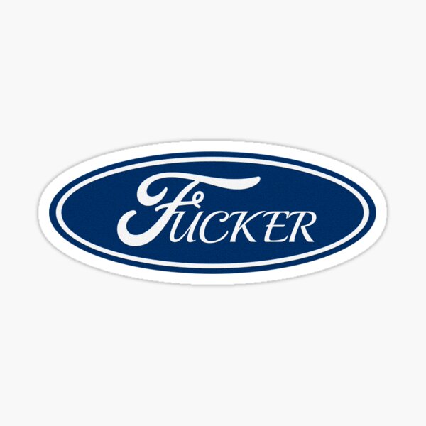 Ford Fuct Sticker