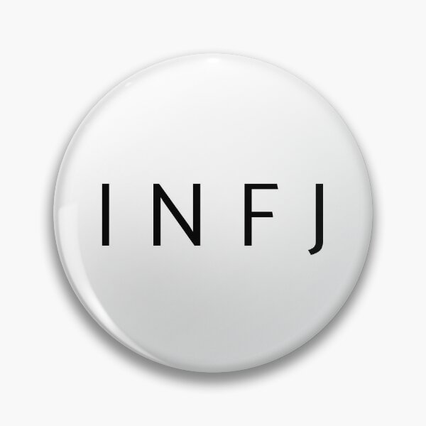 Artikelvorschau, INFJ MBTI Myers Briggs Persönlichkeitstyp Einfaches Design entworfen und verkauft von sundriedstars.