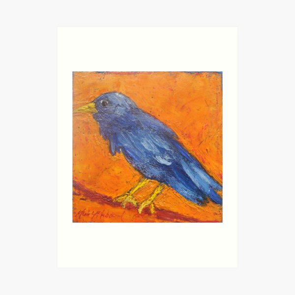 King Crow Art Print