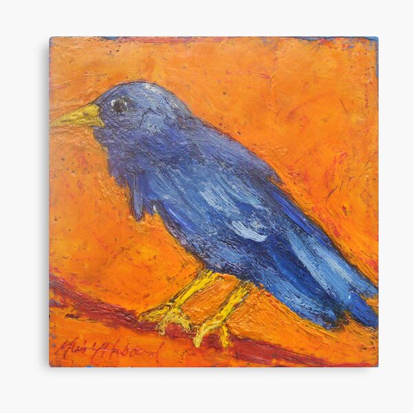 King Crow Canvas Print