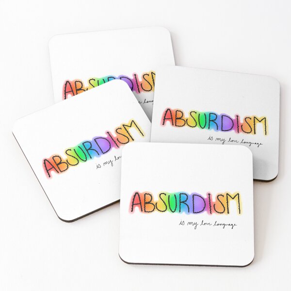 Item preview, Absurdism is my love language designed and sold by GenZStickerCo.