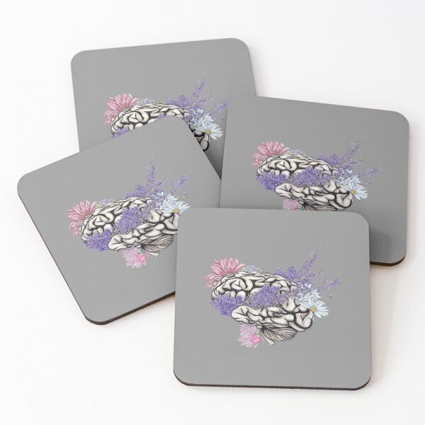 Item preview, Flowers on the Brain designed and sold by lizs-lemons.