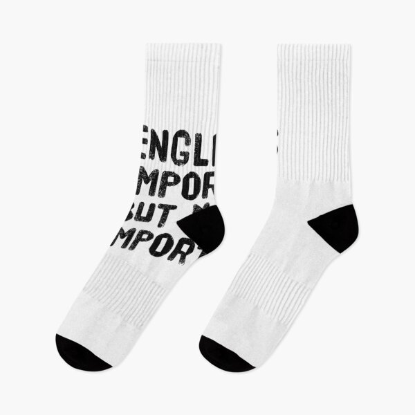 Item preview, English is important but math is importanter designed and sold by MillanMarketing.