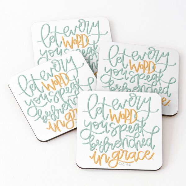 Item preview, Colossians 4:6 designed and sold by CarolunaDesigns.