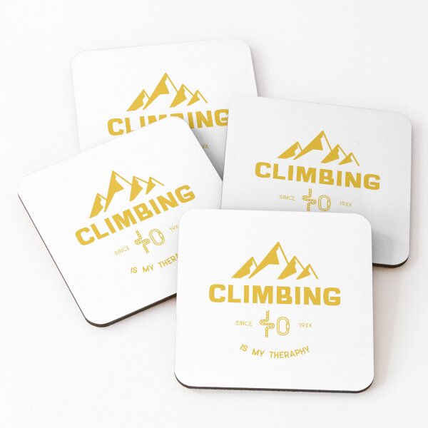 Item preview, Climbing is My  Therapy designed and sold by Chuffin-T-Rex.