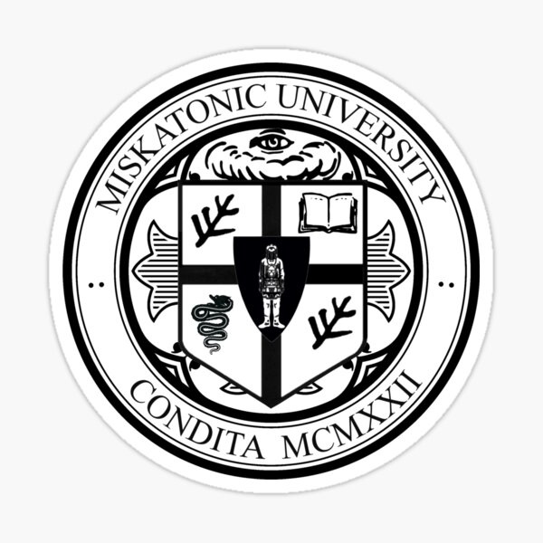 Orne Library - Miskatonic University Stickers Sold By ReynaDClarke