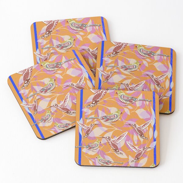 Item preview, birds birdy with wings mayan pattern ecopop designed and sold by jorgelebeau.