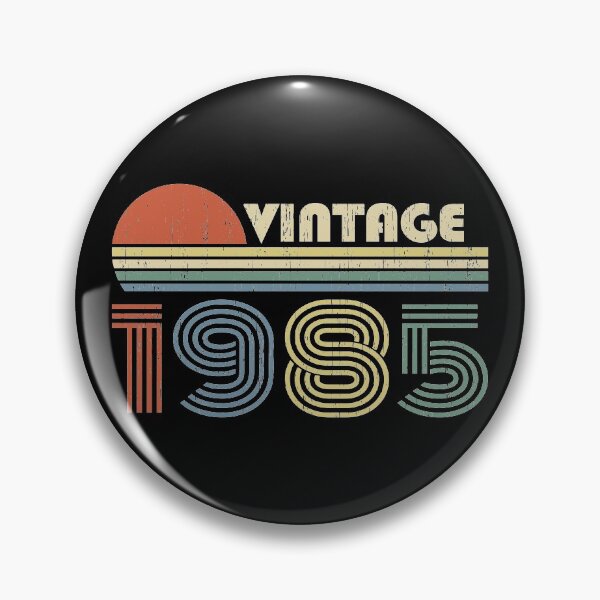 Aperçu de l'œuvre Vintage 1985 35e anniversaire cadeau né en 1985 35 ans VT170820 créée et vendue par Takatv.