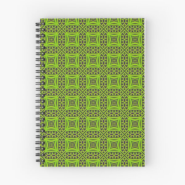 Item preview, trendy and historical black and green decorative Moroccan repeated pattern designed and sold by vector-pro.