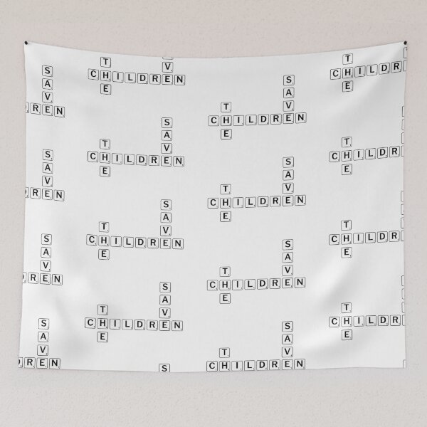 Item preview, Save the Children Scrabble  designed and sold by piece-of-schist.