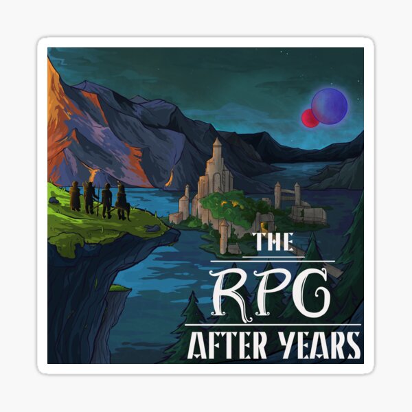 RPG After Years Album Art Sticker