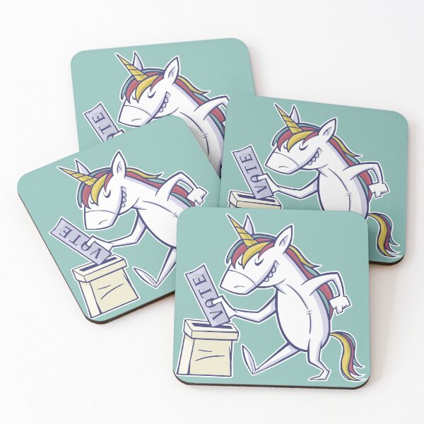 Item preview, Unicorn Voting Funny Design designed and sold by TrendsnHolidays.