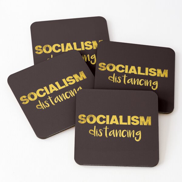 Item preview, socialism distancing , funny socialism distancing ,  socialism distancing cute designed and sold by silverass.