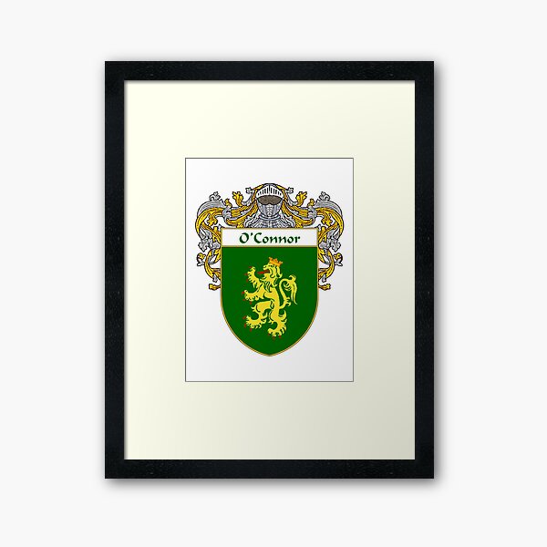 Vista previa del artículo con la obra «Escudo de armas / cresta de la familia de O'Connor», diseñado y vendido por IrishArms.
