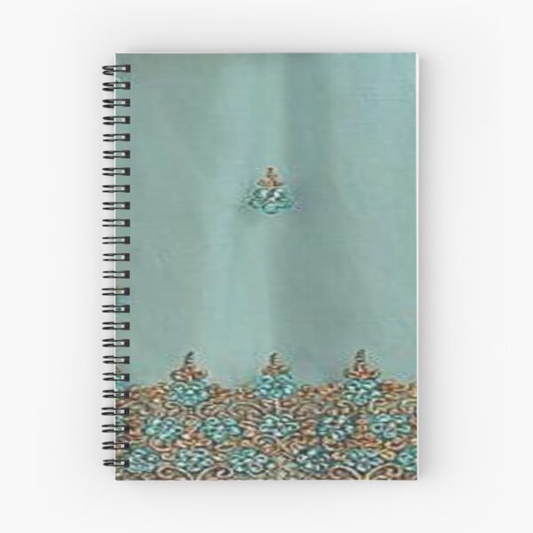 Item preview, Pretty teal and gold indian design  designed and sold by fayz12.