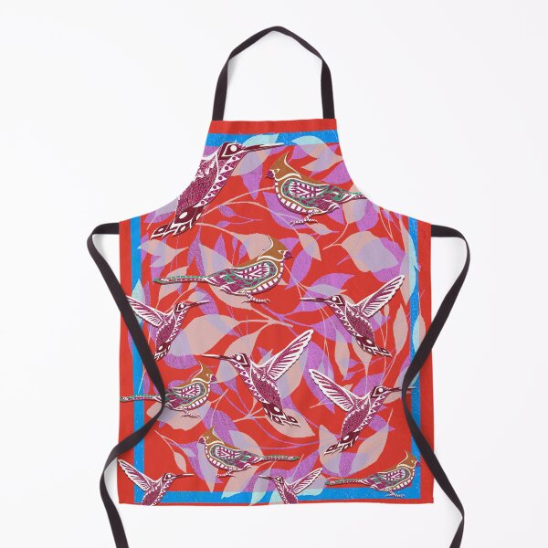 Item preview, hummingbirds with wings mayan pattern ecopop designed and sold by jorgelebeau.