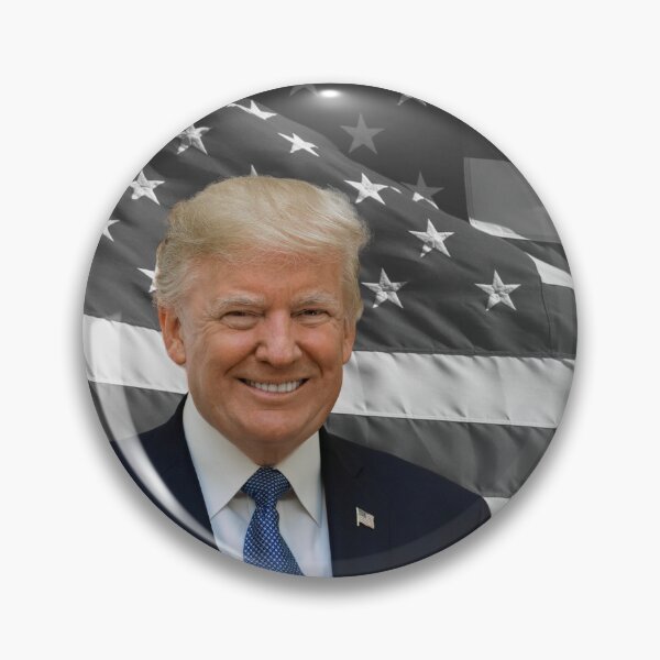 Artikelvorschau, Amerikanische Flagge Trump Mask entworfen und verkauft von BasedAndOptical.