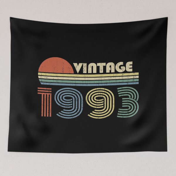 Item preview, Vintage 1993 27th Birthday Gift Born In 1993 27 Years Old VT170820 designed and sold by Takatv.
