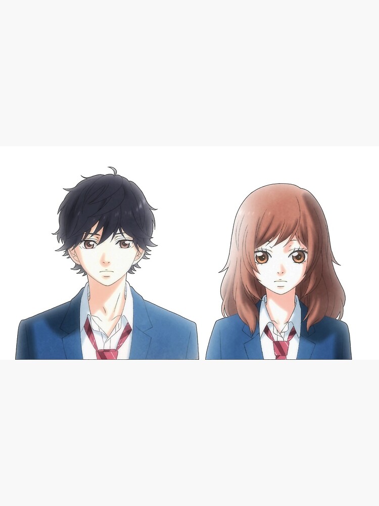 Kou and Futaba ~Ao Haru Ride  Ao haru ride, Anime romance, Blue springs  ride