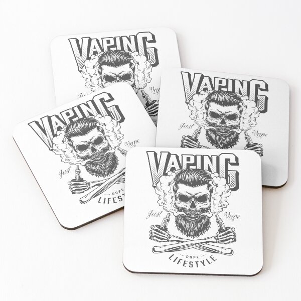 Item preview, vaping life style skul - just vape unisexe shirts designed and sold by jatoso.