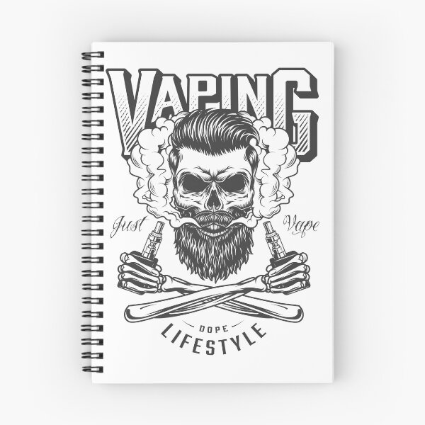 Item preview, vaping life style skul - just vape unisexe shirts designed and sold by jatoso.