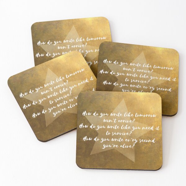 Item preview, How do you write like you´re running out of time? designed and sold by BeluFndz.