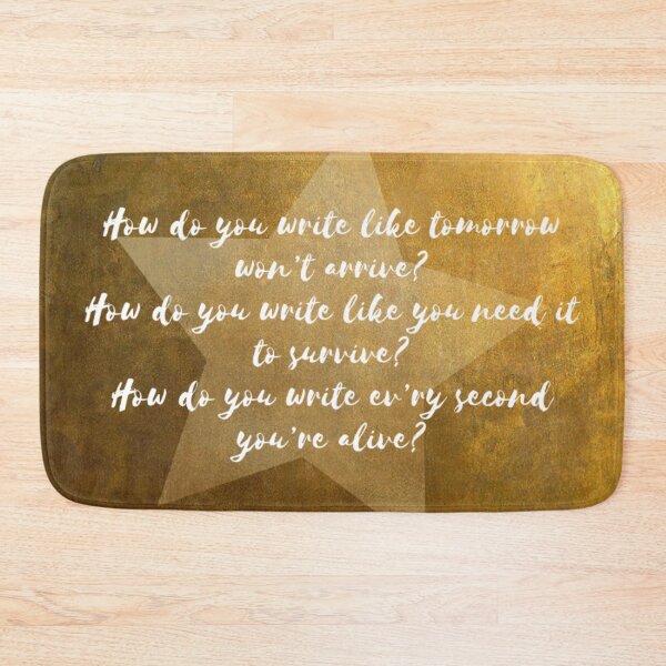 Item preview, How do you write like you´re running out of time? designed and sold by BeluFndz.