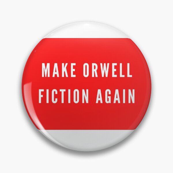 Item preview, Make Orwell Fiction Again Trump Mask and T-shirt designed and sold by BasedAndOptical.