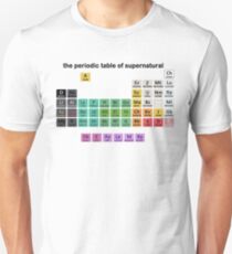 The Periodic Table Of Supernatural Slim Fit T-Shirt