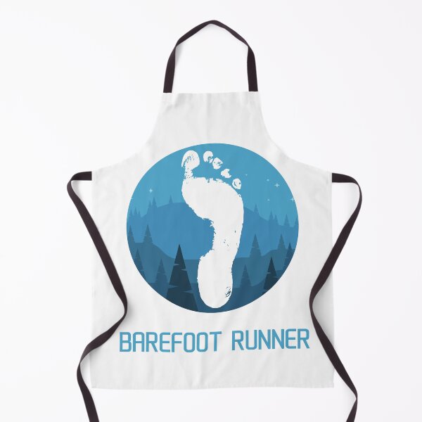 Item preview, Barefoot runner - mountains designed and sold by Flamin' Galah.
