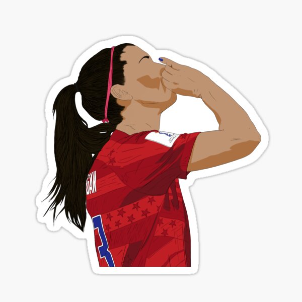 Sofia Huerta 8 USWNT Jersey Shirt Sticker USA Women's Soccer Sticker  Sticker for Sale by artofsoccer