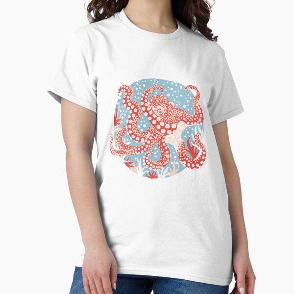 Octopus Sea Animal Art Classic T-Shirt