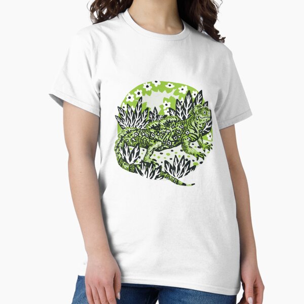 Lizard Iguana Animal Art Classic T-Shirt