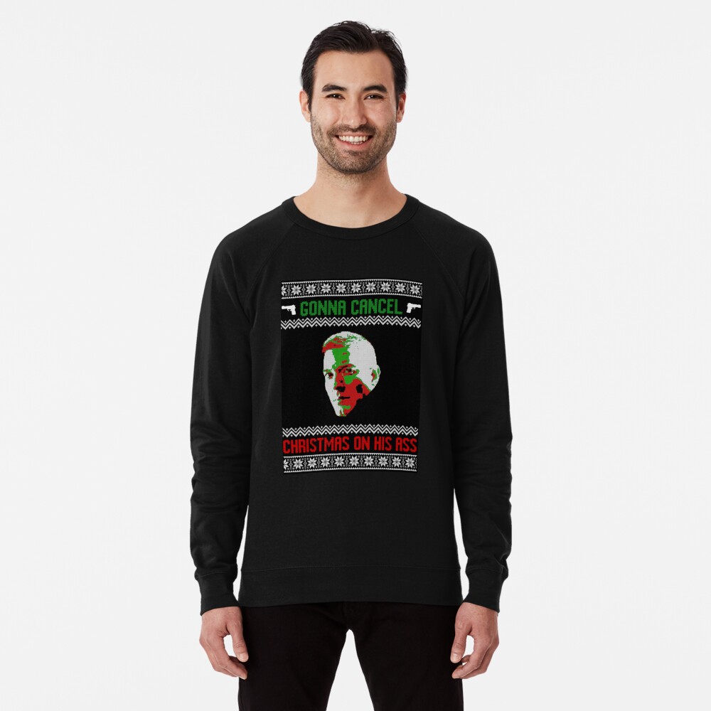 tommy egan cancel christmas sweater