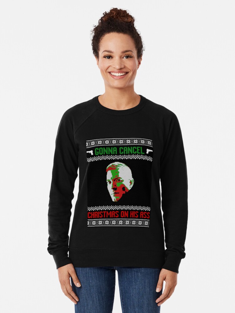 tommy egan cancel christmas sweater