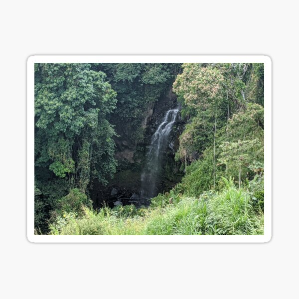 Costa Rican Waterfall Sticker