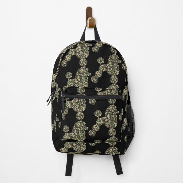Item preview, poodle silhouette camouflage pattern for dog lovers  designed and sold by cathelkav.