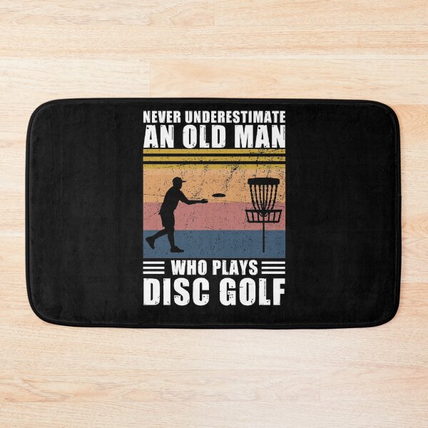 Item preview, Never Underestimate An Old Man Who Plays Disc Golf Vintage designed and sold by dreamy11.