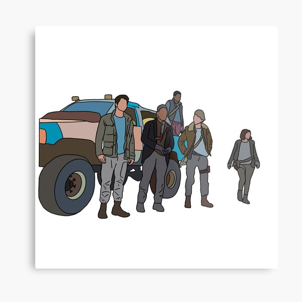First Look at the City Metal Print