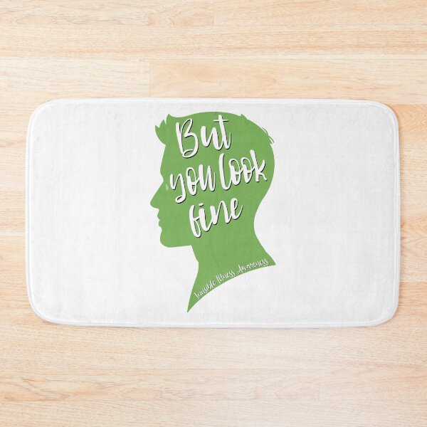 Item preview, But You Look Fine Man Silhouette Green designed and sold by Elle  Hazlett.