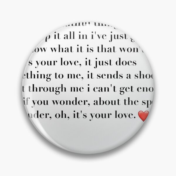 Item preview, It's Your Love Tim McGraw designed and sold by Skylar Newbury.