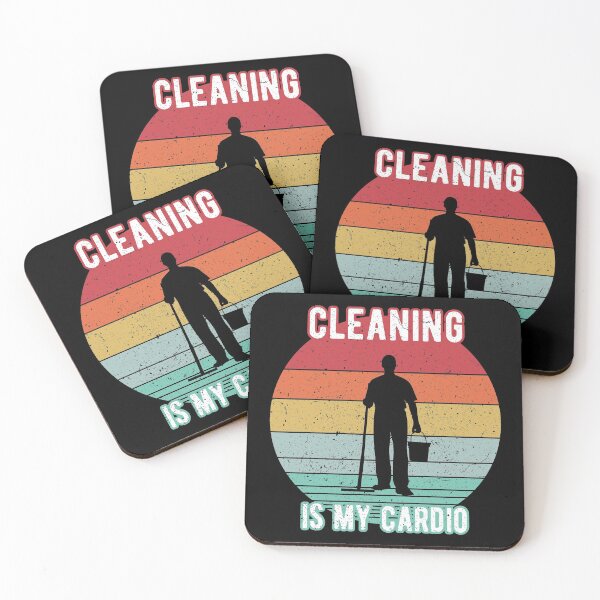 Item preview, Cleaning is my Cardio - Funny Janitor, House cleaner designed and sold by Dan66.