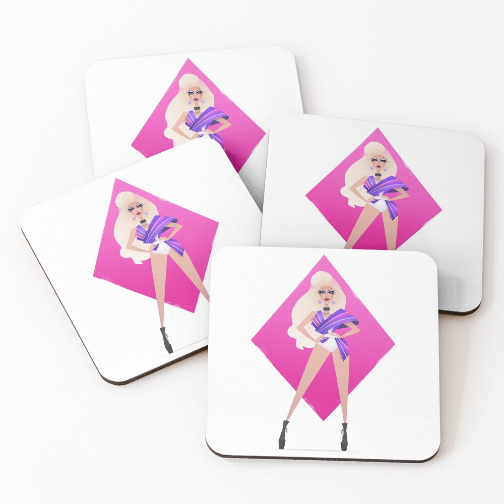 Item preview, Coasters (Set of 4) designed and sold by RikDrawsThings.
