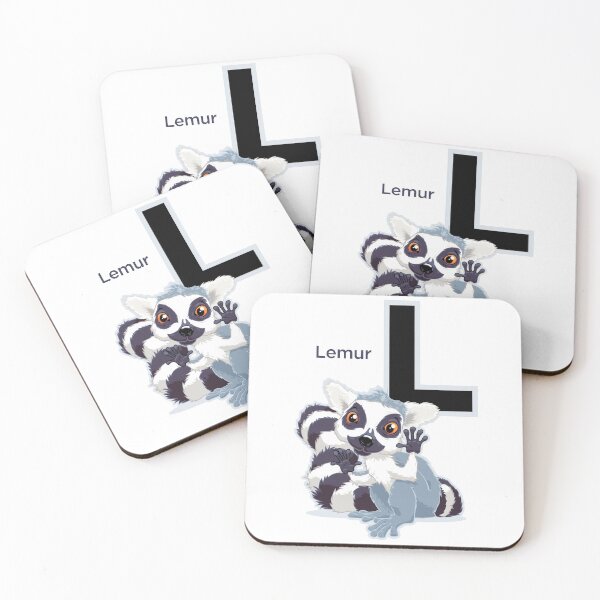 Item preview, L for Lemur designed and sold by timmyce.